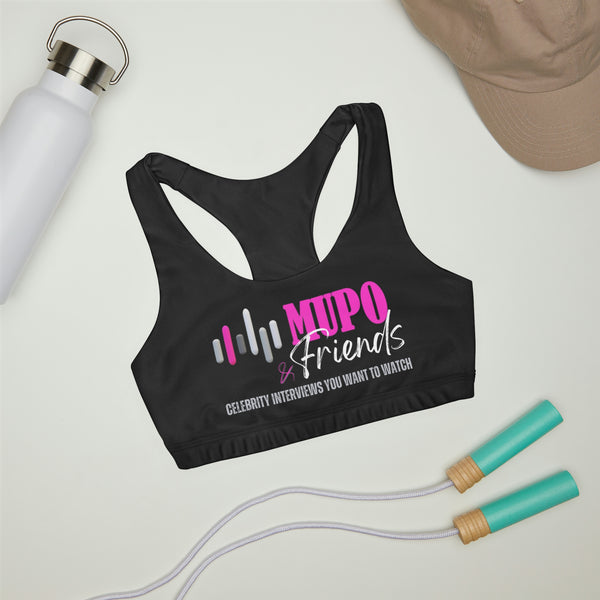 MUPO and Friends Girls' Double Lined Seamless Sports Bra