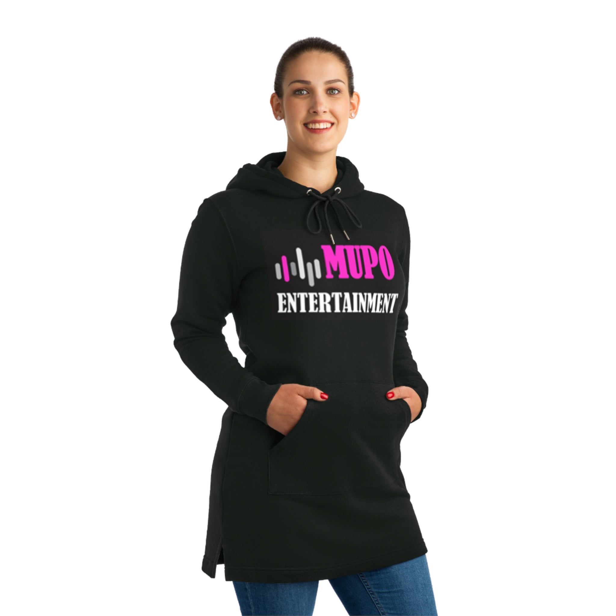 MUPO Long Streeter Hoodie Dress