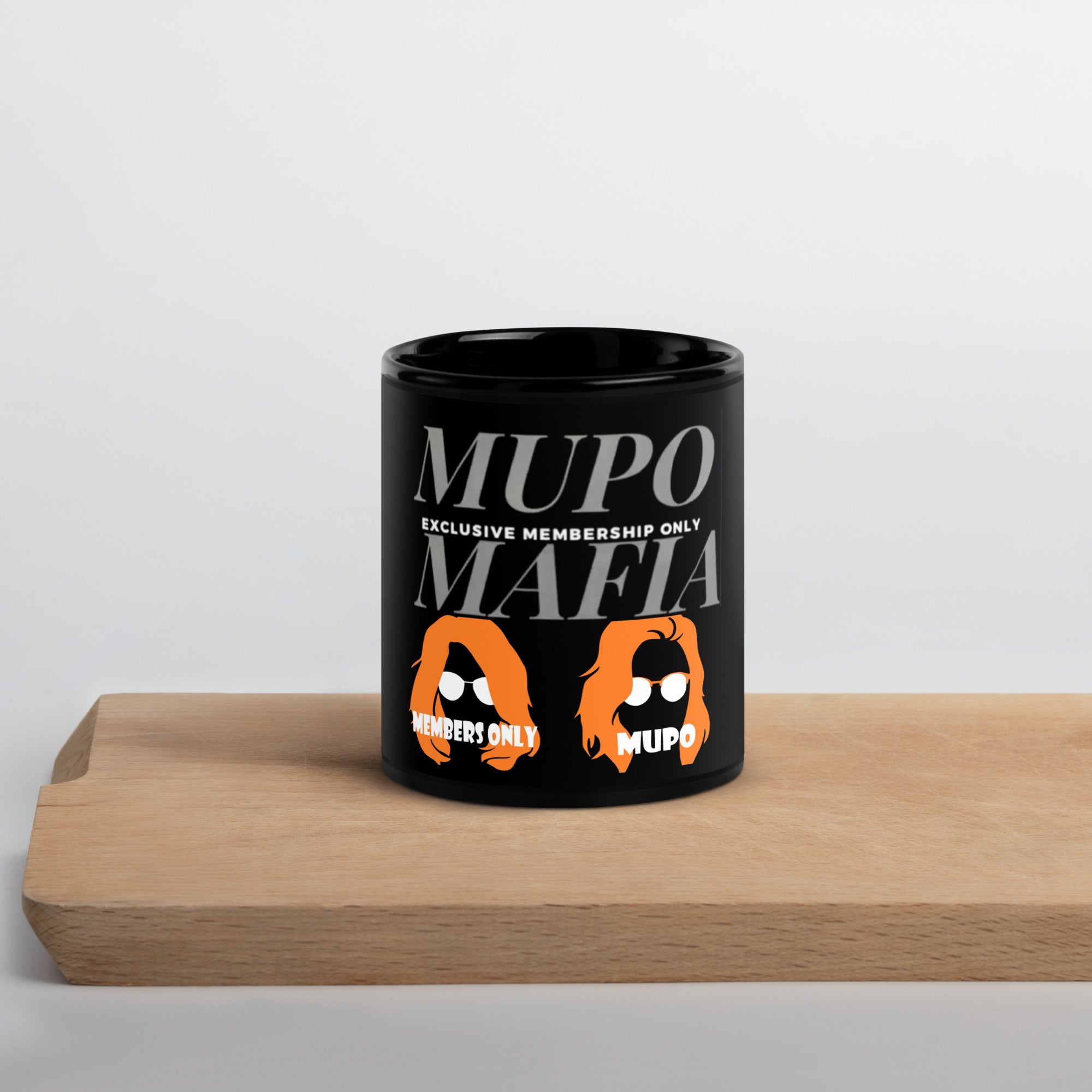 MUPO Mafia Black Glossy Mug