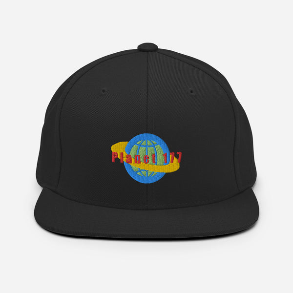Planet 177 Embroidered Snapback Hat