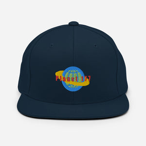 Planet 177 Embroidered Snapback Hat