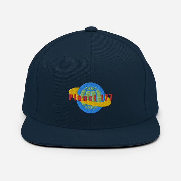 Planet 177 Embroidered Snapback Hat