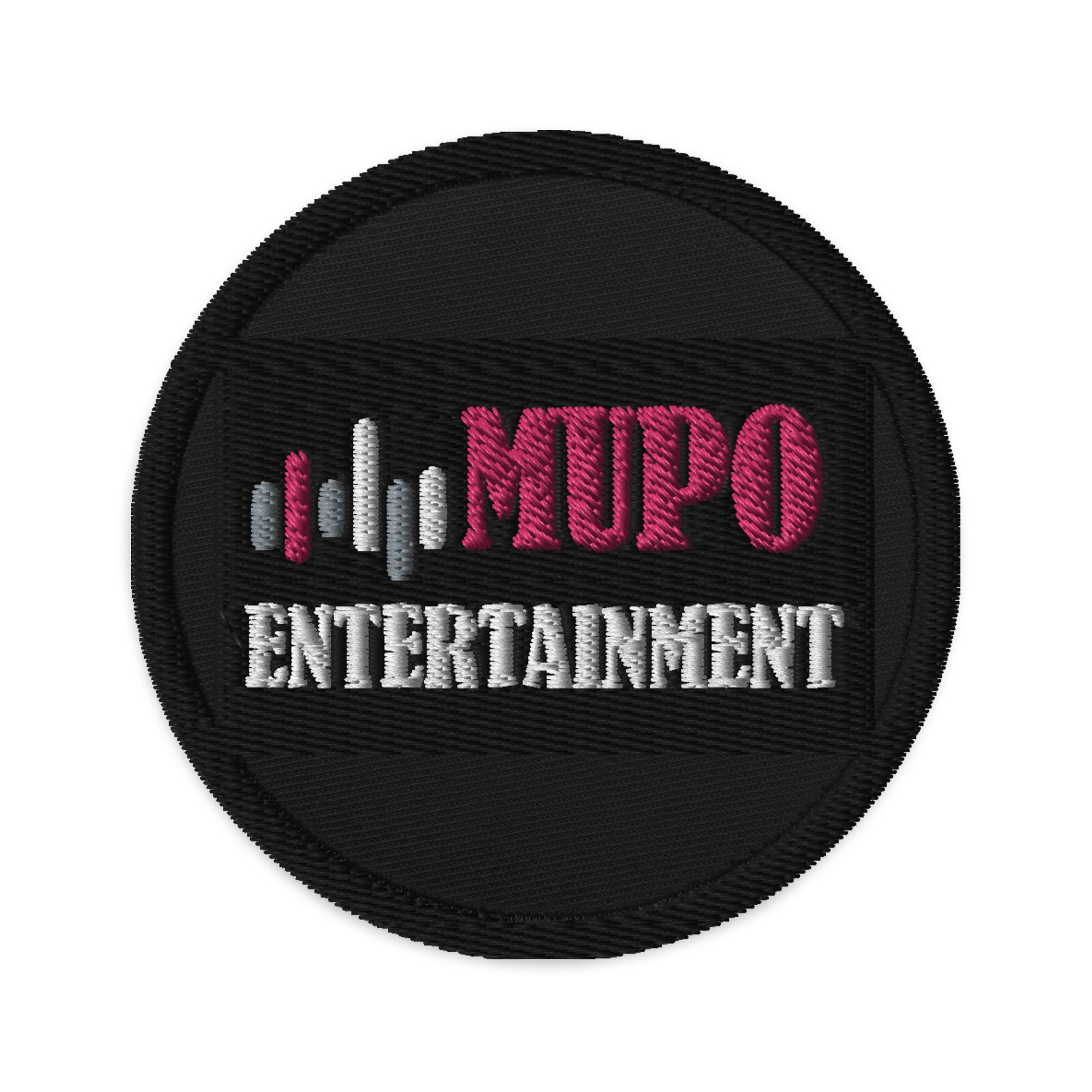 MUPO Entertainment Embroidered Patches