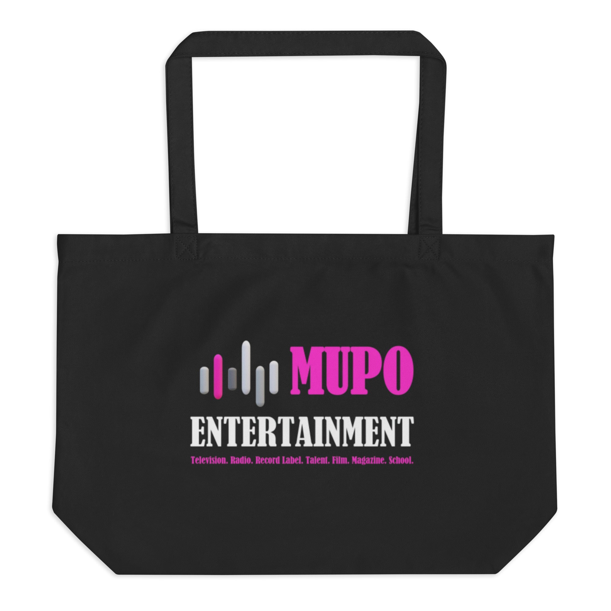 MUPO Entertainment Large Organic Tote Bag