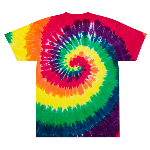 MUPO Entertainment Oversized Tie-Dye T-shirt