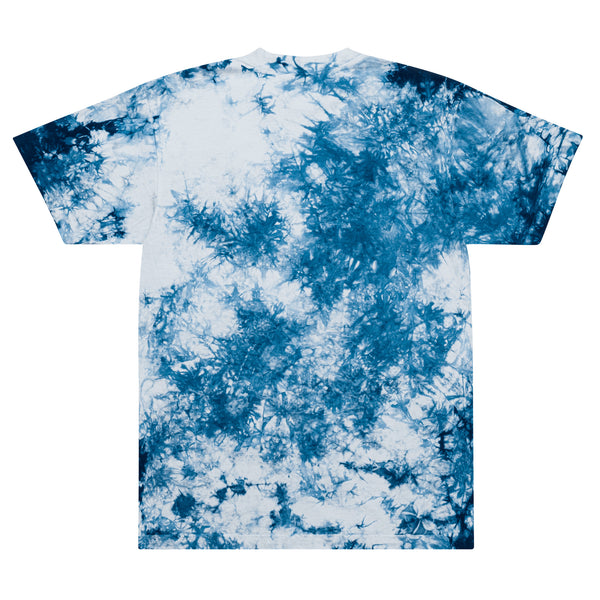 MUPO Entertainment Oversized Tie-Dye T-shirt