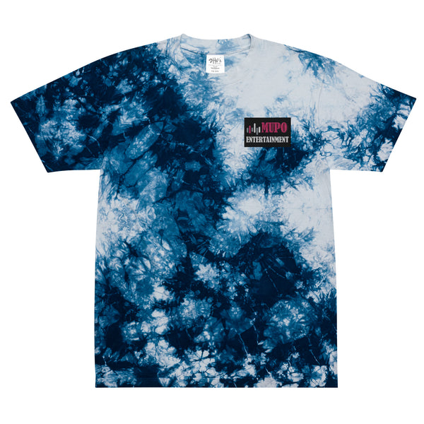 MUPO Entertainment Oversized Tie-Dye T-shirt
