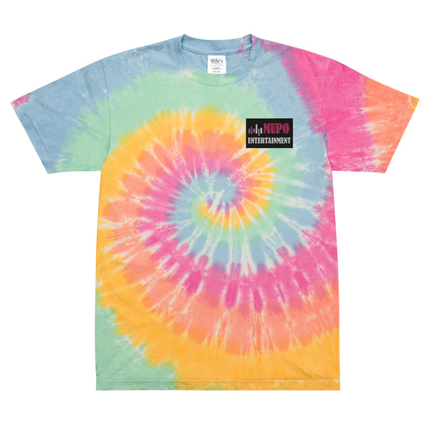 MUPO Entertainment Oversized Tie-Dye T-shirt
