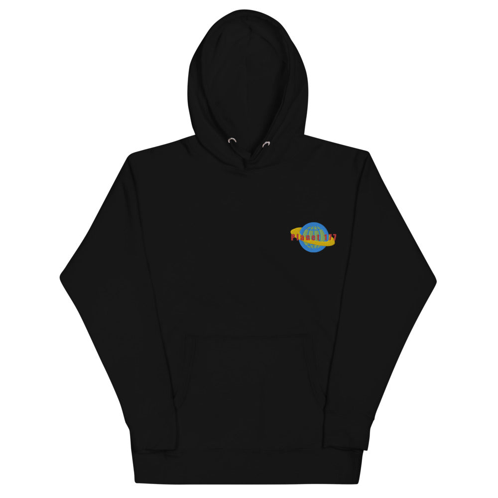 Planet 177 Embroidered Hoodie